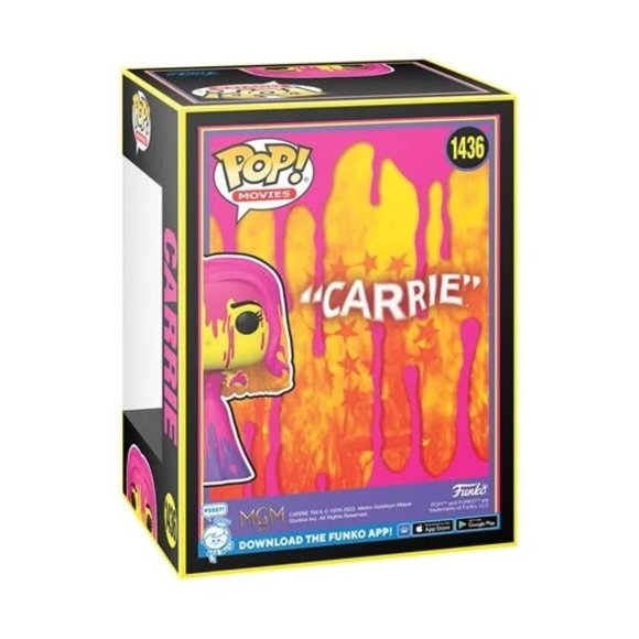 Funko POP! #1436 Carrie Black Light Funko Pop! Entertainment Earth Exclusive - Picture 2 of 10